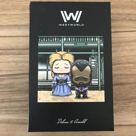 Westworld Dolores And Arnold Figure Set Lootcrate Exclusive Super Emo Friends - Picture 1 of 4